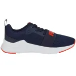 PUMA Wired Run Jr vaiki&scaron;ki laisvalaikio batai, tamsiai mėlyni, 38,5