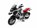 PULIO Motorcycle MSZ 1/12 BMW R1250GS Adventure sidabrinis liejimo modelis