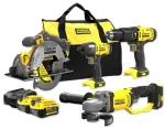 STANLEY Fatmax SFMCK469M2 įrankių rinkinys (4 vnt.)