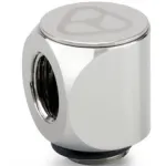 Thermal Grizzly DeltaMate Rotary 90&deg; adapteris G1/4 colio - blizgus nikelis