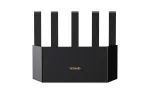 Stalinis mar&scaron;rutizatorius TENDA TX12L Pro dviejų juostų Wi‑Fi 6 (802.11ax), 2402 Mbps, 5 i&scaron;orinės antenos, Gigabit LAN, 3x RJ‑45