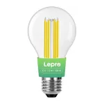 LEPRO 100094-WW-EU E27 LED filamentinė lemputė, 7,2 W (atitinka 100 W), 1521 lm, 2700K &scaron;iltai balta, energijos klasė A