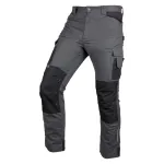 NEO TOOLS 81-350-2-XL Mix&Match darbo kelnės, drobinės su Cordura sutvirtinimais, pilkai juodos, XL dydžio