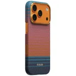 PITAKA Edge Case California Dream 04 Sunset, aramidinio pluo&scaron;to dėklas, skirtas iPhone 17 Pro