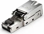 DSIT S/FTP CAT7 Toolless RJ45 Connector, skirta viengysliams kabeliams