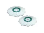 LEIFHEIT Clean Twist Disc Mop komplektas su 2 mikropluo&scaron;to &scaron;luostėmis, baltas