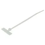 TECLINE kabelių rai&scaron;tis su skersiniu žymėjimo lauku, 110 x 2,5 mm, natūralus, 100 vnt. pakelis 690110B