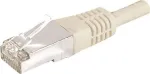 Exertis Connect 859509 Cat6a F/UTP tinklo komutacinis kabelis, 10 m, pilkas