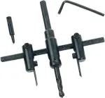 Br&uuml;der Mannesmann reguliuojamas apskritimų pjaustytuvas 30-120 mm su HSS peiliukais (537)