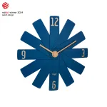TFA Dostmann 60.3020.06 Midnight Blue tylaus judesio sieninis laikrodis 400mm