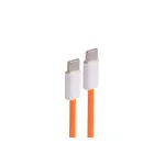 shiverpeaks USB-C įkrovimo laidas 2.0, 60W, oranžinis, tekstilinis, 0,5 m (BS14-21017)