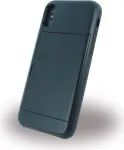 CYOO Slid Style dėklas su kortelių skyriumi Apple iPhone X - juodas
