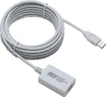 EXSYS EX-1401 aktyvus USB 2.0 prailginimo kabelis 5 m USB-A vyri&scaron;kas į moteri&scaron;ką su signalo regeneravimu