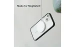 Woodcessories ECO643 iPhone 14 Plus dėklas &ndash; ekologi&scaron;kas juodas ir permatomas galinis dangtelis