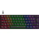 Mechaninė žaidimų klaviatūra Speedlink ATMOS RGB &mdash; kompakti&scaron;kas i&scaron;dėstymas, RGB ap&scaron;vietimas