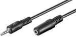 Microconnect AUDLR10 garso ilginimo kabelis 10 m 3,5 mm juodas