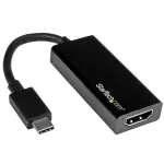 StarTech.com USB-C į HDMI adapteris su 4K 30Hz &ndash; juodas, 3.2 Gen 2 (3.1 Gen 2), USB Type-C, HDMI i&scaron;ėjimas, 3840 x 2160 pikseliai