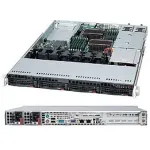 Super Micro Supermicro SC815 TQC-R706WB2 - Stovo korpusas - montuojamas į stovą - 1U - I&scaron;plėstinis ATX - SATA/SAS - Kar&scaron;tai keičiami diskai - 750 W - Juodas (CSE-815TQC-R706WB2)