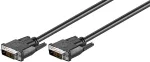 Microconnect MONCCS2 DVI-D kabelis 2 m, juodas
