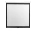 Projekcinis ekranas SBOX PSM-100-2 180&times;180 cm rankinis montavimui ant sienos/lubų
