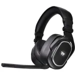 Thermaltake ARGENT H5 RGB belaidės ausinės, žaidimams, 20&ndash;40000 Hz, 412 g, juodos