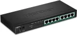 TRENDnet TPE-TG83 &ndash; 8 prievadų Gigabit PoE+ jungiklis, darbalaukio/sieninis montavimas, 65 W