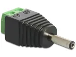 Adapteris nuolatinės srovės ki&scaron;tukui į gnybtų bloką DeLOCK 65434