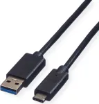 Secomp 11.44.9010 USB laidas 0,5 m USB 3.2 Gen 1 (3.1 Gen 1) USB A USB C juodas (11.44.9010)