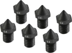 Grūdinto plieno purk&scaron;tukų rinkinys Flashforge C3P 0,4 mm / 0,6 mm / 0,8 mm