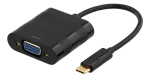 Vaizdo kabelio adapteris Deltaco USBC-1098