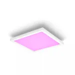 Philips Surimu Square Panel protingas lubinis &scaron;viestuvas, Bluetooth/Zigbee, Baltas, Aliuminis, Daugiaspalvis, 2000 K