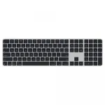 &ldquo;Apple&rdquo; Magic Keyboard su Touch ID ir skaitmeniniu klavi&scaron;ų bloku, USB + Bluetooth, QWERTY US English, juoda, MXK83LB/A