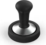 Xavax Tamping-Set, Tamper 58 mm, Edelstahl, mit Tampermatte, rutschfest, Schwarz (00111285)