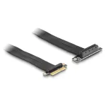 DeLOCK PCI Express x4 lizdo adapteris su 90&deg; kampu ir 30 cm kabeliu