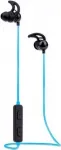 Manhattan Bluetooth ausinės į ausį, įvairiaspalvis kabelio &scaron;vytėjimas, visakryptis mikrofonas, integruoti valdikliai, ausų kabliukas tvirtam prigludimui, 5 val. veikimo laikas, maks. atstumas 10 m, Bluetooth 4.0, atsparios lietui, USB-A įkrovimo laid ...