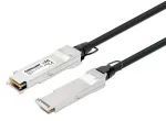 Intellinet 508506 40G QSFP+ pasyvusis DAC Twinax kabelis, suderinamas su MSA, 1 m