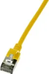 LogiLink Slim U/FTP tinklo kabelis 2 m Cat6a U/FTP (STP) geltonas (CQ9057S)