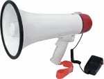 Garsiakalbis rankinis Omnitronic MP-15A 15 W galia, 1000 m atstumas