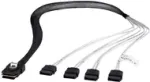 Fantec SRC-MINI SRC-mini SAS - 4x SATA kabelis, 6 Gbit/s, 0,7 m (2166)