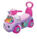 Vaiki&scaron;kas važinėjamas žaislas Fisher Price Musical Parade violetinis