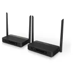 Belaidis HDMI KVM plėtinio rinkinys DIGITUS DS-55360 &mdash; siųstuvas ir imtuvas, belaidis, 100 m, 4K/60Hz, HDMI, USB-A/USB-C