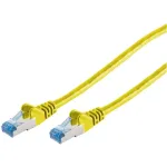 Tinklo kabelis ShiverPeaks 75712-Y CAT 6A S/FTP PIMF geltonas, biri viela 10G Ethernet