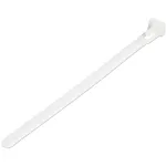 StarTech.com daugkartiniai kabelių rai&scaron;čiai, 15 cm, 7 mm, 35 mm ry&scaron;ulio skersmuo, 22 kg tempimo stipris, atlaisvinami nailoniniai, vidaus/lauko, 94V-2/UL sertifikuoti, 100 vnt., balti