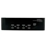 StarTech.com SV431DDVDUA 4 prievadų DVI VGA dviejų monitorių KVM jungiklis su USB garsu ir USB 2.0 &scaron;akotuvu