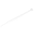 StarTech.com 4 colių (10 cm) kabelių rai&scaron;čiai - 1/16 colio (2 mm) pločio, 7/8 colio (22 mm) ry&scaron;ulio skersmuo, 18 svarų (8 kg) tempimo stiprumas, nailoniniai savaime fiksuojantys rai&scaron;čiai su lenktu galu - 94V-2/UL sertifikuoti, 100 vnt. pakuotė, balti