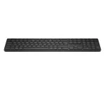 HP 495K belaidė klaviatūra, daugelio įrenginių, dviejų režimų, pilno dydžio (100%), USB + Bluetooth, juoda