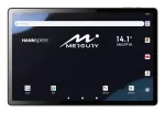 Plan&scaron;etinis kompiuteris Hannspree Mercury Mediatek LTE 128 GB 35,8 cm (14,1 colio) 6 GB Wi-Fi 5 (802.11ac) Android 15 Juoda