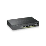 Zyxel GS2220-10HP-EU0101F tinklo jungiklis valdomas L2 Gigabit Ethernet (10/100/1000) Power over Ethernet (PoE) juodas