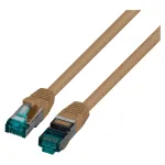 EFB RJ45 jungiamasis kabelis Cat.6A S/FTP LSZH rudas 0,15m