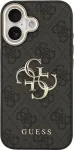 GUESS Hard Cover 4G Metal Logo Black, skirta Apple iPhone 17